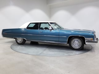 1973 Cadiliac DeVille 4-door Pillarless - 16,673 miles from new!