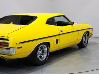 1977 Ford XC Falcon GS Hardtop - 393ci V8 Yellow Glo