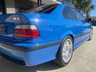 1996 BMW E36 M3 EVO Individual - Santorini Blue