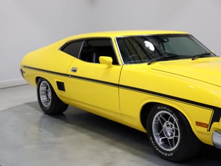 1977 Ford XC Falcon GS Hardtop - 393ci V8 Yellow Glo
