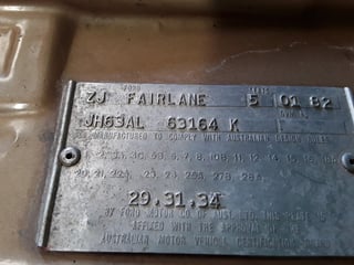 1982 Ford ZJ Fairlane 351 V8