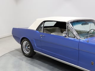 1965 Ford Mustang Convertible 302ci - Estoril Blue Metallic 