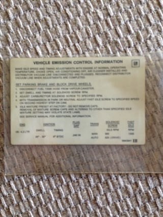 1982 VH SS Commodore