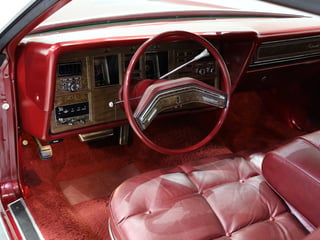 1976 Lincoln Continental Mark IV - Dark Red Moondust Metallic