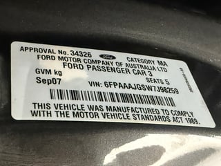 2007 FPV BF MK II GT BOSS 302 - Ego Grey Metallic …