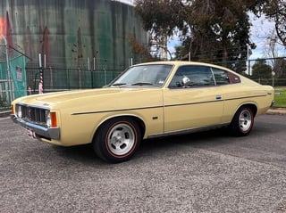 1973 Chrysler VJ Valiant Charger 770 E55 340ci V8 - Sandstone