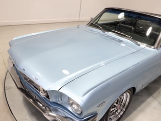 1966 Ford Mustang Convertible GT - 289 4V - Silver Blue