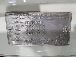 1978 Holden HZ GTS 5.0L 4 speed manual