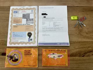 1973 Ford Falcon XA GT 4 Speed Manual - Red Pepper