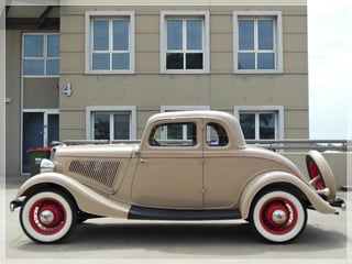 1934 Ford 5 Window Coupe - All-steel body!