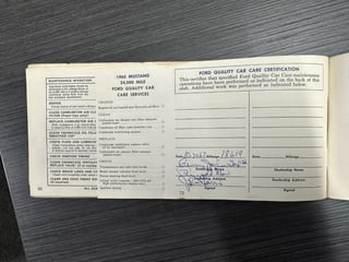 1965 Ford Mustang GT Hardtop - 289 4V …