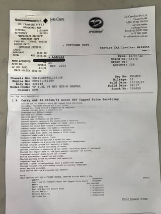 2017 HSV GEN-F2 GTSR Delivery km - Spitfire Green