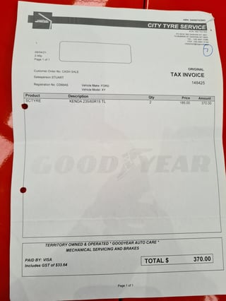 1971 XY GS Falcon - Vermilion Fire