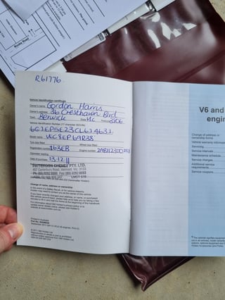 2011 VE Commodore SSV Redline - Patterson Cheney Race Sport RS350