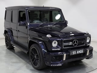 2012 Mercedes Benz G55 AMG - Tanzanite Blue Metallic