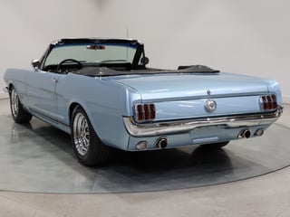 1966 Ford Mustang Convertible GT - 289 4V - Silver Blue