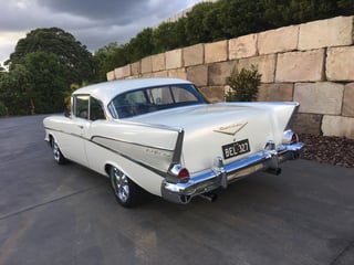 1957 Chevrolet Bel Air 2 door Pillarless Sport Coupe