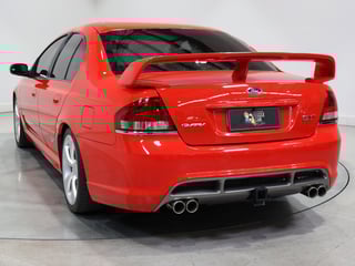 2007 FPV BF MKII GT BOSS 302 Build No 623 - Vixen Red 