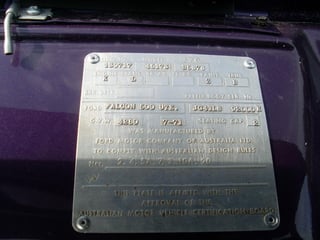 1971 XY GS Falcon Ute 351