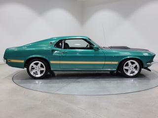 1969 Ford Mustang Mach 1 351ci Windsor - Silver Jade Metallic