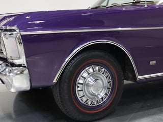 1971 Ford XY Falcon 500 6cyl Top Loader - Wild Violet Sunroof