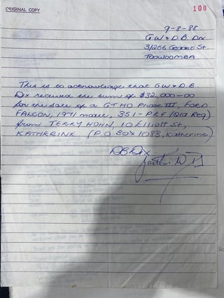 1971 XY Falcon GTHO Phase 3