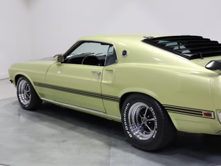 1969 Ford Mustang Mach 1 351 4V Windsor 4sp Man - Lime Gold