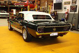 1967 Convertible GT Mustang.