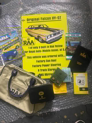 1971 XY GT Falcon - RAA Yellow