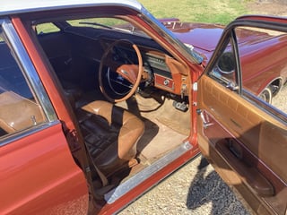 1971 ZD Fairlane 302 V8 - Bronze Wine