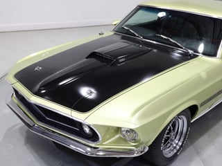 1969 Ford Mustang Mach 1 351 4V Windsor 4sp Man - Lime Gold