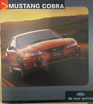 2002 Ford Mustang Cobra SVT - Australian Delivered