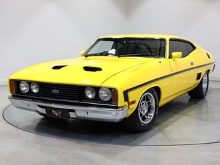 1977 Ford XC Falcon GS Hardtop - 393ci V8 Yellow Glo