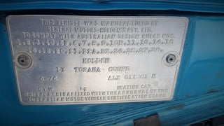 1976 LX SL Torana Hatchback (Withdrawn)