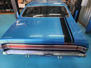 1969 HK GTS Monaro - Bright Blue Metallic 