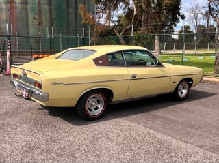 1973 Chrysler VJ Valiant Charger 770 E55 340ci V8 - Sandstone