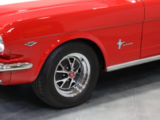 1966 Ford Mustang Coupe 289ci LHD- Candy Apple Red
