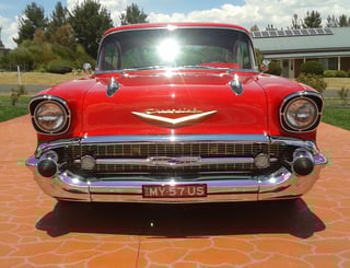 1957 Belair 2 door Pillarless