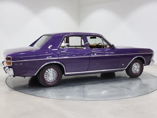 1971 Ford XY Falcon 500 6cyl Top Loader - Wild Violet Sunroof