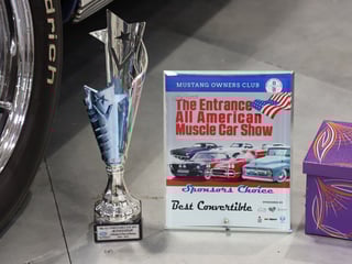 1965 Ford Mustang Convertible 302ci - Estoril Blue Metallic 