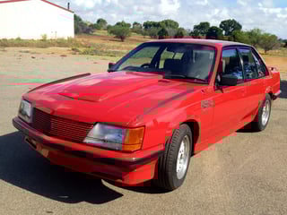 1982 VH HDT SS Commodore Group 2 Build No 659 - Maranello Red