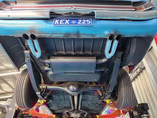 1969 HK GTS Monaro - Bright Blue Metallic 