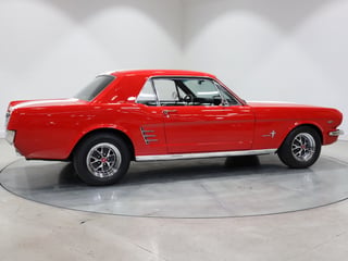 1966 Ford Mustang Coupe 289ci LHD- Candy Apple Red