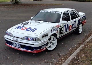 1986 VL Commodore Berlina 4.9L litre Mobil Brock Tribute