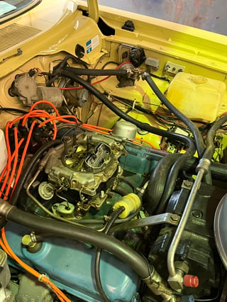 1973 Chrysler VJ Valiant Charger 770 E55 340ci V8 - Sandstone