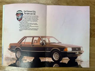 1979 Ford XD Fairmont Ghia 4.9L V8 - Sno White - 57,312km 