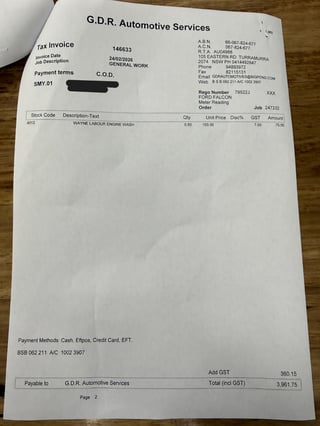 1982 Ford XD Falcon GL 5.8L - Ex Police Car