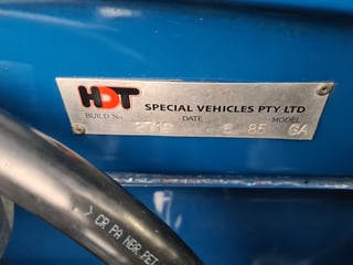 1985 HDT VK SS Group A Brock Commodore - Build No. 425