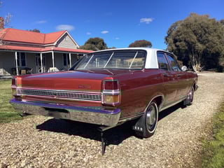1971 ZD Fairlane 302 V8 - Bronze Wine