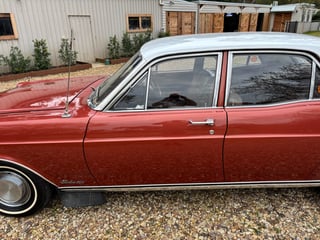 1971 ZD Fairlane 302 V8 - Bronze Wine